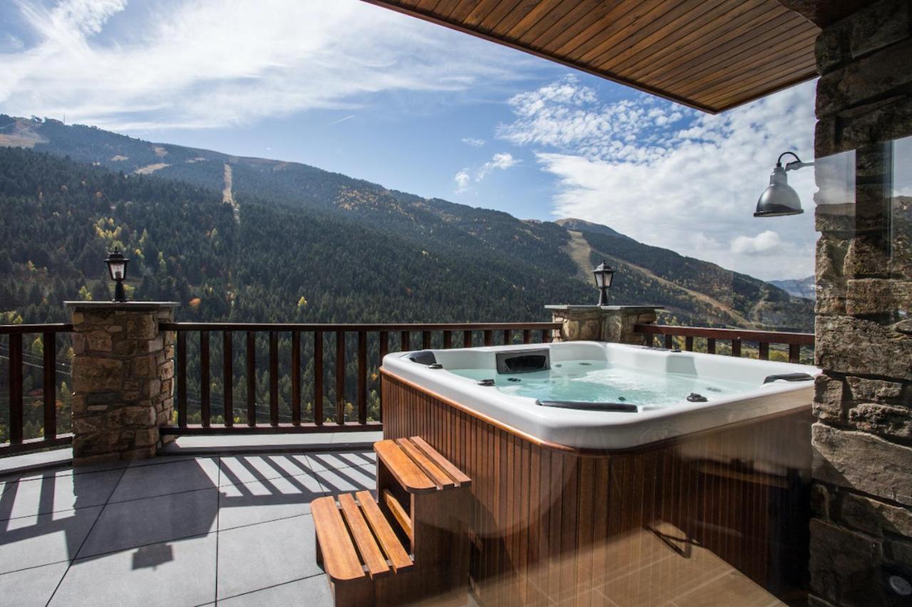 Luxury Ski Chalet Andorra Сольдеу Екстер'єр фото